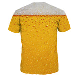Cool Summer Beer Full Print T Shirt