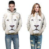 Animals Print Fashion Hoodies for Men/Women
