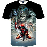Cartoon Characters 3D T-Shirt for Men/Women
