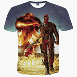Cartoon Characters 3D T-Shirt for Men/Women