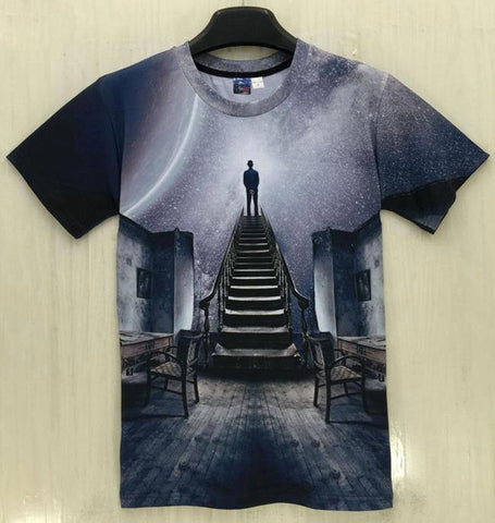 New Europe and American 3D Fashion T-shirt