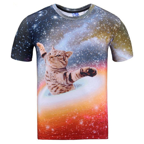 New Summer Galaxy  3D T-Shirt for Men/women