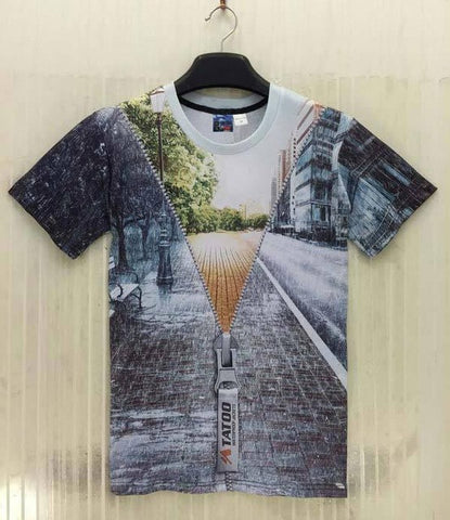 Men's Casual Winter Zipper T-Shirt