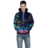 Colorful Clouds Sky Hoodies for Men/Women