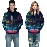 Colorful Clouds Sky Hoodies for Men/Women