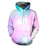 Green Space 3D Galaxy Hoodies for Men/women