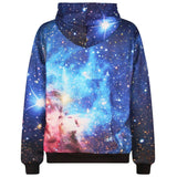 New Fashion Men's 3D sweatshirt space/galaxy print hooded hoodies