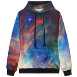New Fashion Men's 3D sweatshirt space/galaxy print hooded hoodies