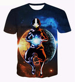 Full Print Cartoon & Animals Casual Unisex T Shirt