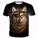 Full Print Cartoon & Animals Casual Unisex T Shirt