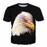 Eagle Warrior 3D Full Over Print Men's Casual T Shirt